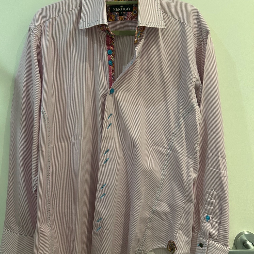 Bertigo men’s striped shirt
